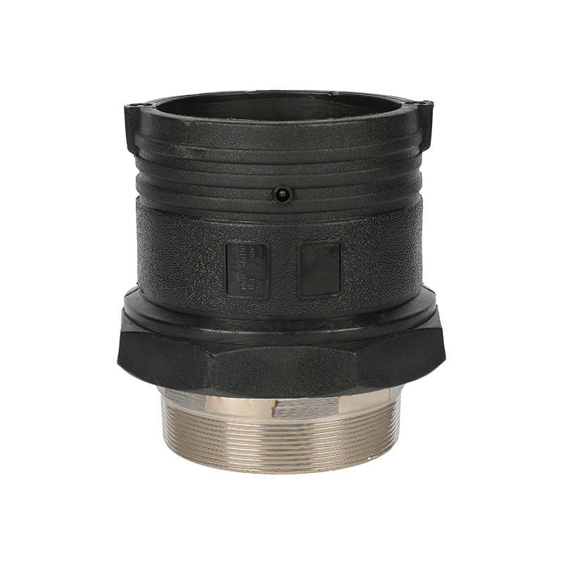 HDPE-Stainless Transition Coupling Male Thread